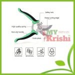 কাটিং সিজার- Cutting Scissors-Professional 8 Inch Garden Scissors Fruit Tree Pruning Shears Bonsai Pruners Grafting Cutter Garden Tools