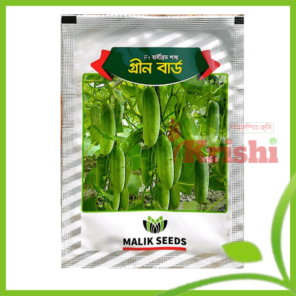 গ্রীন বার্ড শসা-Green Bard-১০ গ্রাম হাইব্রিড শসা গ্রীন বার্ড -Green Bard Cucumber-১০ গ্রাম - Image 1